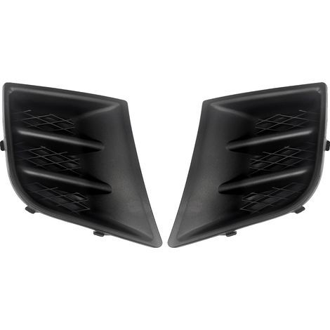 Cubierta de rejilla para faros antiniebla, para Peugeot 107, reemplazo directo, negro. (1/2)