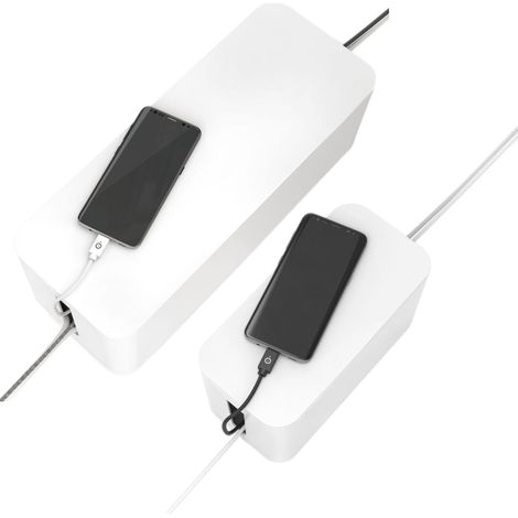 Set Kabelbox Maxi + Mini Weiß (1/5)