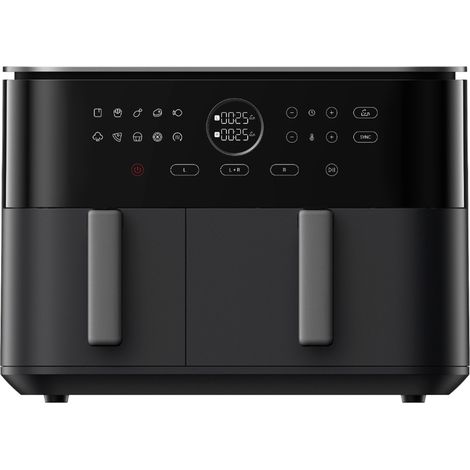 XIAOMI Air Fryer 10L - Friteuse sans huile double zone - 40 à 230 °C - 101 recettes Cloud - 3 plats en même temps-2700 W (1/5)