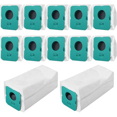 12 Pièces Sac à Poussière Clean pour Aspirateur Sans Fil Samsung Bespoke Jet VCA-ADB9, Accessoires de Remplacement, Sac non Tissé Durable et Résistant à l'usure (12) (1/5)