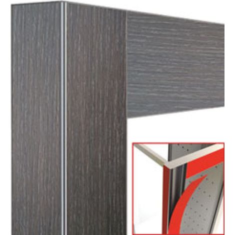 Déco vitrine - wengé loft - magnétique - Diamond