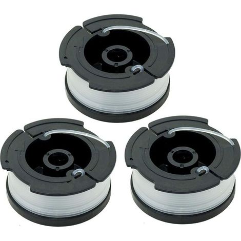 0.065" Spool for BLACK+DECKER String Trimmers ( Replacement Autofeed Spool) , compatible with BLACK+DECKER AF-100 ,3-Pack (1/4)