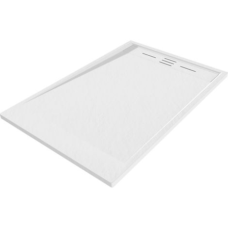 Mexen Amon bac à douche rectangulaire SMC 130 x 70 cm, blanc - 4F107013 (1/5)