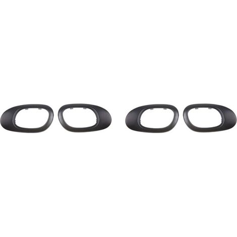 2X Poignées Intérieures Couvercle de Cadre Poignée de Porte Intérieure Moulage de Garniture 9119F2 9119F4 pour 206 207 C2 (1/2)