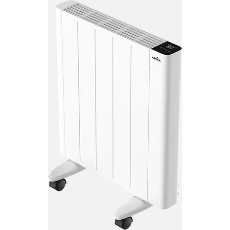 Emisor térmico cerámico Apex blanco 1000w 3modos prog7días tactil protecc.antivuelco 58x51x8cm