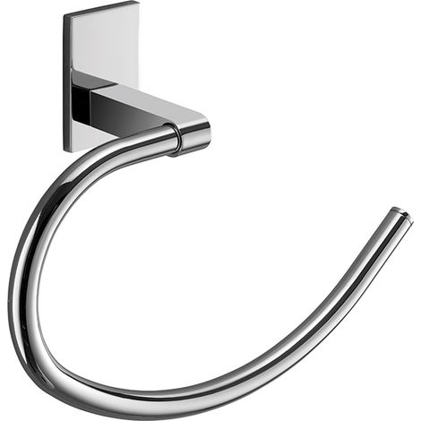 Portasalviette ad anello reversibile cromo serie Maine - Gedy (1/3)