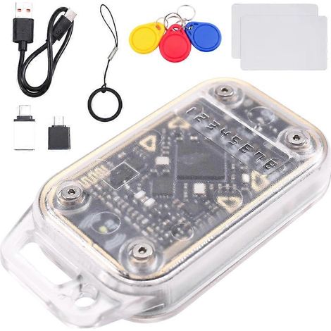 Émulateur de lecteur de puces RFID Chameleon V3.0 125K 13,56 MHz, copieur d'étiquettes IC d'identification, lecteur/graveur NFC + porte-clés 3XUID/cartes 2XCUID (1/5)