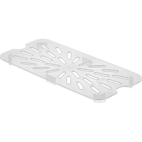 Égouttoir gastronorme en polypropylène GN 1/3 - 265x119x13mm - Matériel CHR Pro