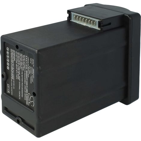 vhbw Akku kompatibel mit Wolf Garten Hybrid Power 37, 40 Rasenmäher Rasenroboter (7500mAh, 36.5V, Li-Ion)