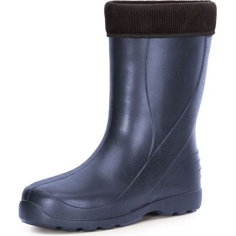 Ladeheid Damen leichte EVA Thermo Gummistiefel Regenstiefel LADW002 (Marineblau 9482, 42 EU)