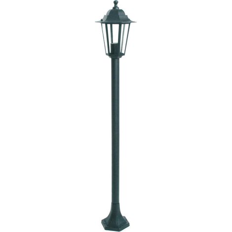 Potelet Lumineux Extérieur 60W max E27 Fonte Noir LOAN (1/3)