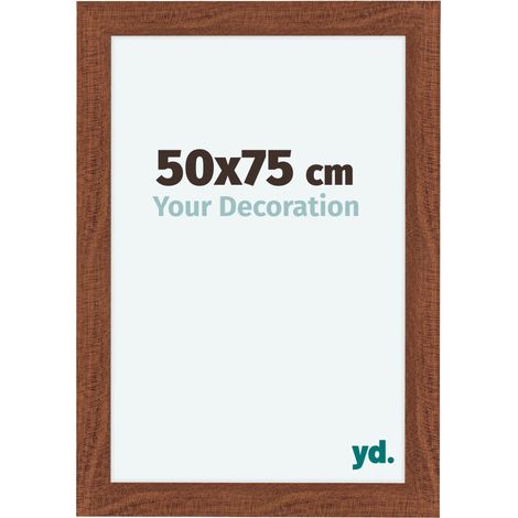 yd. - Cadre photo 50x75 - Noyer - MDF - Como (1/5)