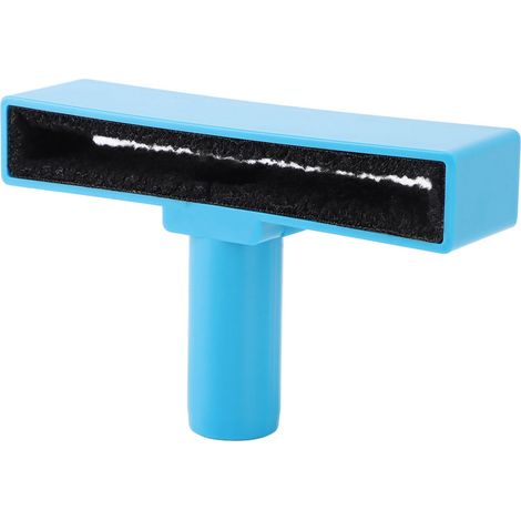 Kit Nettoyage Lames Ventilateur Plafond Époussetoir Accessoire Brosse Lavable ABS Bleu 17.8x10.7cm Ménage 1 Pièce (1/5)