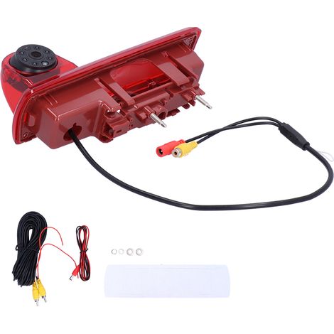 Caméra de recul étanche IP67 avec vision nocturne infrarouge LED 170°, feu stop intégré, 12 V, pour Opel Vivaro 2014 (1/5)