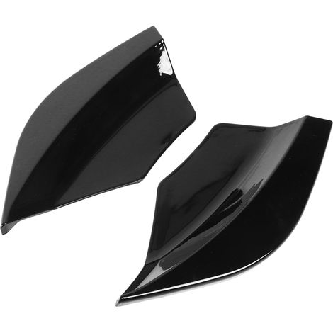 2 pièces déflecteur pare‑chocs arrière aérodynamique gauche droite remplacement pour Mercedes‑Benz Classe A W176 2012‑2018 noir brillant (1/5)
