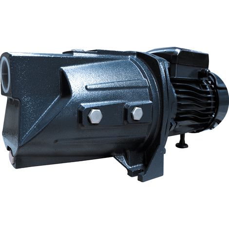 Bricoferr Pompe à eau OJSWV 20M – 2 HP, hauteur d’élévation 55 m, 130 L/min (1/2)