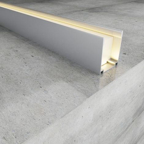 IluminaShop - Perfil de Aluminio U para Neon III 24V/220V 2 Metros (1/3)