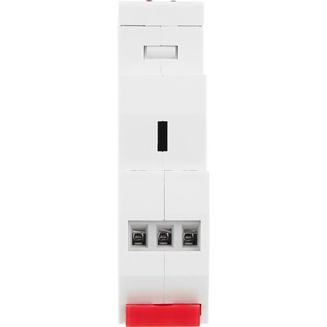 Relais temporisé mini GRT8-B1 avec retard à la coupure, type rail DIN, tension 12-240V AC/DC