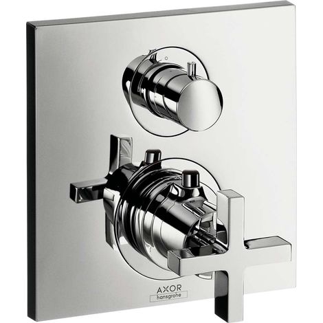 hansgrohe AXOR Citterio Termostato empotrado con válvula de (1/3)