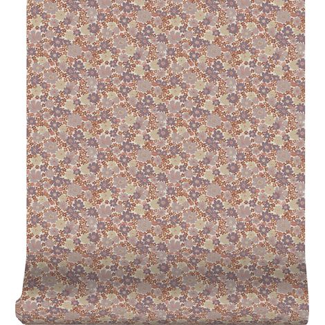 Superfresco Easy Vliestapete Blumen Lila 10mx52cm (1/5)