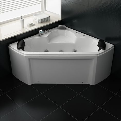 Bagno Italia Vasca idromassaggio 135x135 standard 2 posti 12 getti con cromoterapia radio e doccino (1/3)