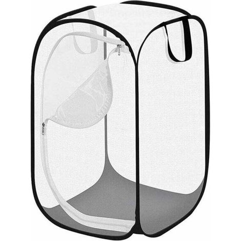 1 Pièce Insectes Habitat Cage, Plante Habitat Cage, Cage Mesh Pliable pour L'habitat des Insectes, La Reproduction des Semis-Fei Yu