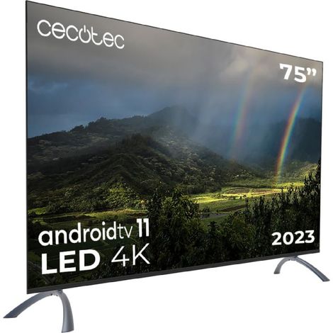 Cecotec Televisor QLED 75" Smart TV V2 Series VQU20075S Cecotec.