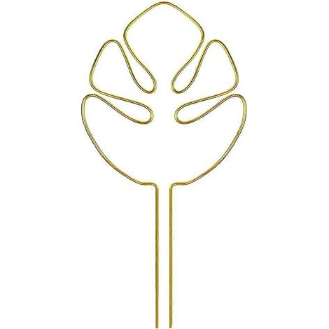 Tuteur pour plantes d'intérieur en forme de Monstera, support robuste pour fleurs (1/5)