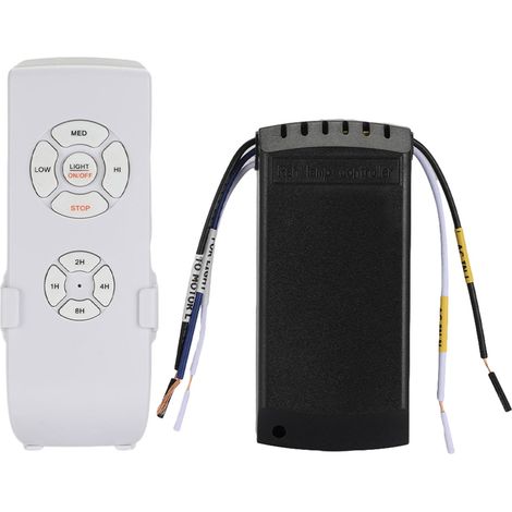 Télécommande WiFi Pour Ventilateur De Plafond - Contrôle Vocal Et Application Mobile - Compatible Avec Majorité Modèles - 1 Pièce (1/5)