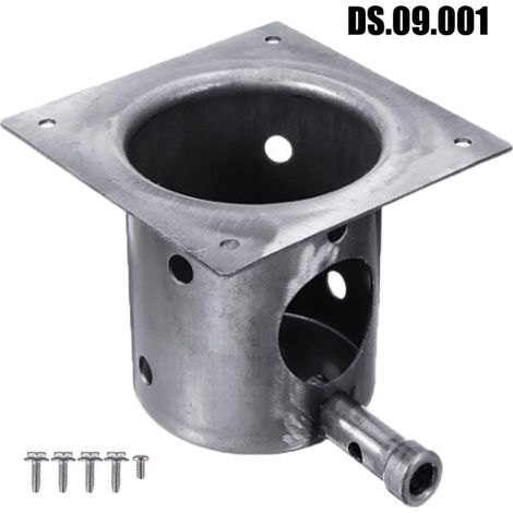 Accessoires de rechange pour barbecue fumé aux granulés de bois nord-américains : embout extensible en fer (fer universel 1271279,5) (1/5)