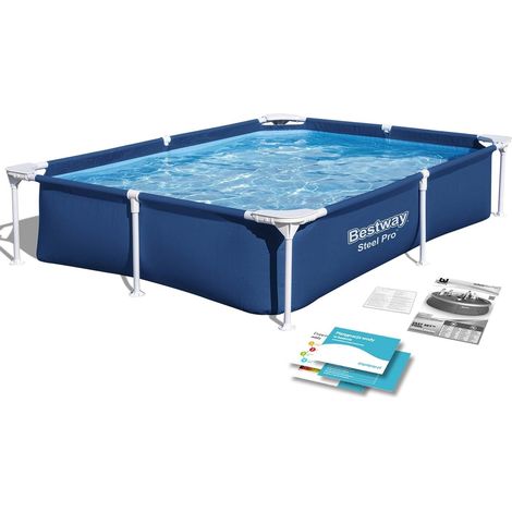 Piscina estructura rectangular 221x150x43 cm Bestway 56401N