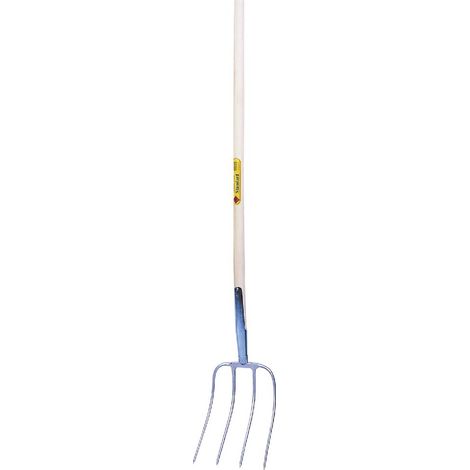 Streugabel 43925 3Zk, 30x30cm, einfarbig silber