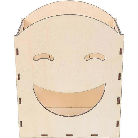 Mangeoire à lapins en bois, râtelier à foin pour petits animaux (1/5)