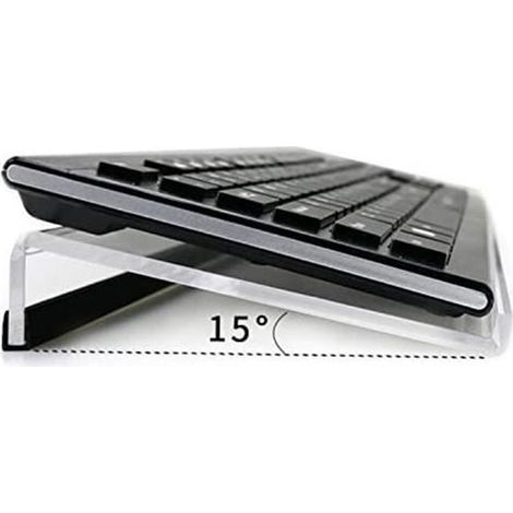 Support de clavier incliné, rehausseur de clavier ergonomique pour les jeux et la saisie sur ordinateur