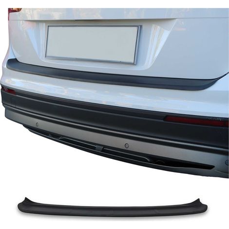 Protection seuil Coffre Pare-Chocs Compatible avec VW Tiguan II / Allspace 2016-2024 ABS (1/5)