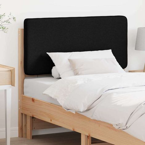 Gepolstertes Kopfteil mit Kopfteil Braun und Schwarz 75 cm