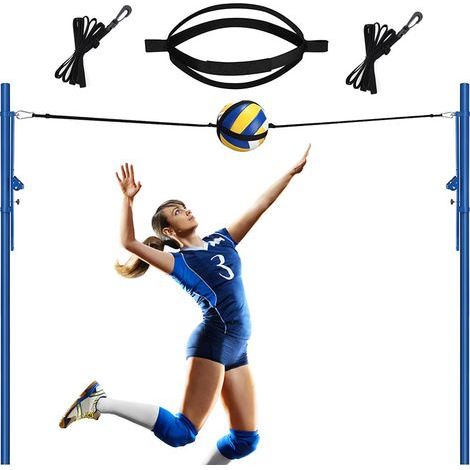 Volleyball-Angriffstrainer – Verstellbares Gummiseil – Sprungkrafttrainingsgerät – Spezialgerät für Volleyballtraining (1/5)