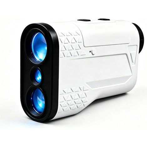Télescope portable rechargeable, télémètre laser d'extérieur, modèle pour balles de golf infrarouges, nouveau modèle - blanc.