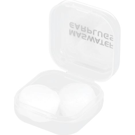 Lot de 8 bouchons d'oreille DIY portables et réutilisables pour la natation, réduction du bruit, transparents (1/5)