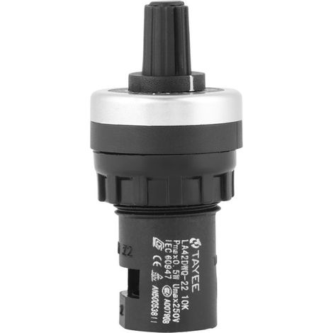 SPHProducts，10 kΩ，Velocidad variable，6 x 3 x 2 cm，Para corriente alterna，Adecuado para diversas aplicaciones (1/5)