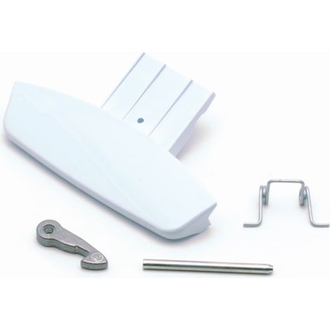 Kit Sostituzione Maniglia Oblò EVOII per Lavatrici Adatto per Ariston Hotpoint Indesit, Per Modelli AVL68 WF561 HVL200 AVF109, Dimensioni Maniglia 110 (mm)