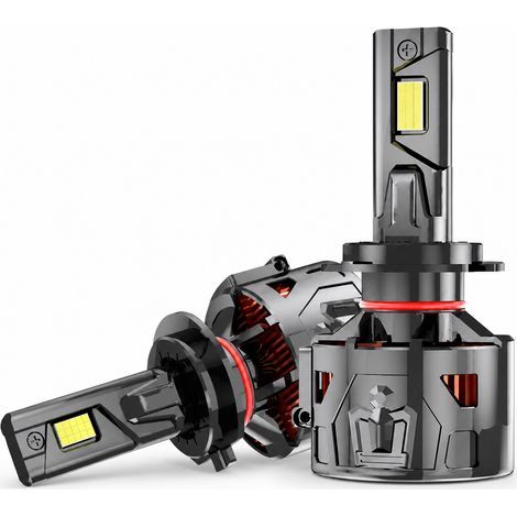 Bombillas LED para faros de coche 9004, 330 W 33000 lm, negro electrochapado, Redsea (1/5)