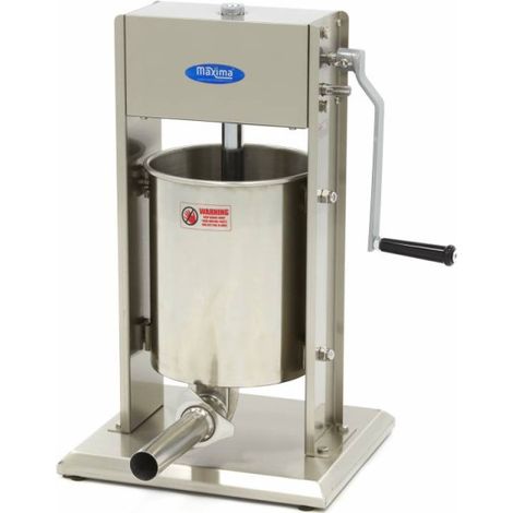 Machine à saucisse - 10L - Verticale - incluant 4 tubes de remplissage - Maxima (1/5)