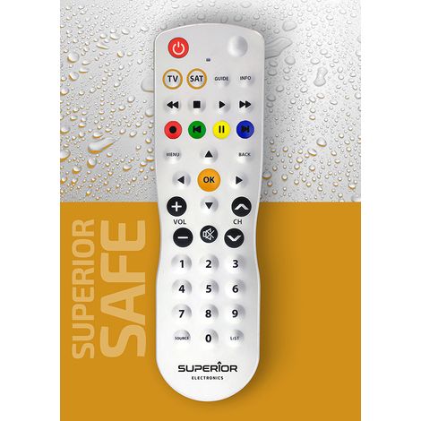 TELECOMANDO LAVABILE CON UN PANNO SUPERIOR SAFE (1/2)