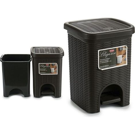 Pattumiera Elegance Mini Moka L 6 Stefanplast