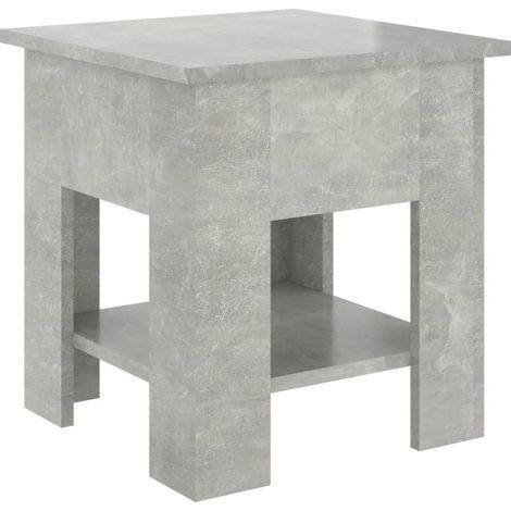 Maison Exclusive - Tavolino da Salotto Grigio 40x40x42 cm in Legno Multistrato