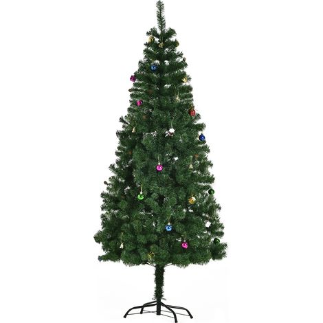 Arbre de Noël Artificiel 180 cm 624 Branches avec Cônes