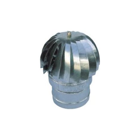 DEFLECTOR EOLICO 200MM GALVANIZADO