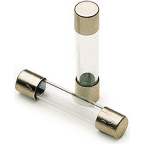 Fusibles verre 5x20 2 ampères sachet de 25 fusibles