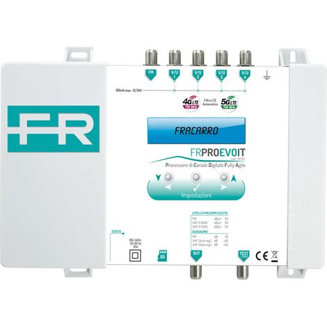 Centrale Digitale FRPRO EVO IT programmabile 4 ingressi 113DB (1/2)